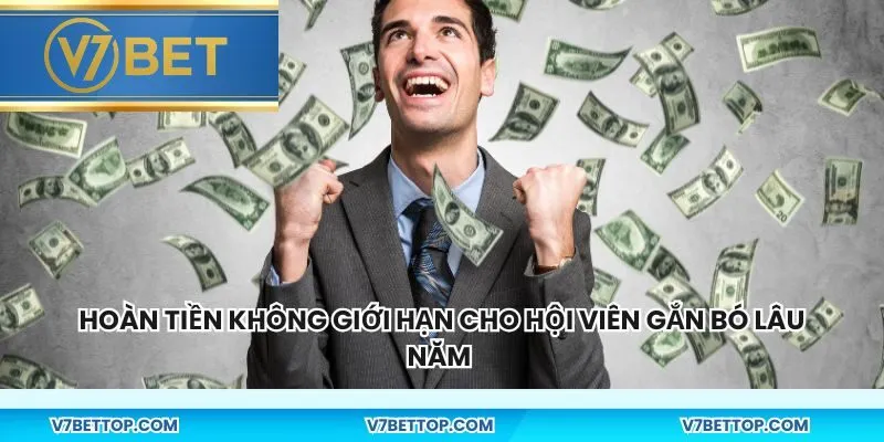 Hoàn tiền không giới hạn cho hội viên gắn bó lâu năm